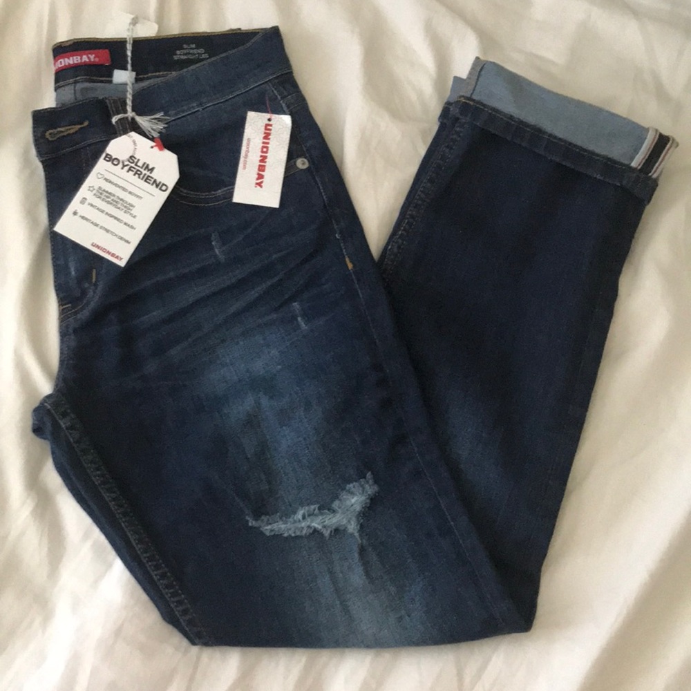 Slim Boyfriend Jeans